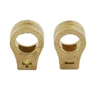 Bebykilemi 2 morsetti terminali per batteria in ottone puro, connettori superiori da 17 a 19 mm di diametro interno per auto, camion, autobus, cavi di ricarica di avviamento