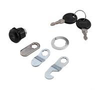 Bebykilemi 5/8" acciaio File Cabinet Cam Serrature Nero RV Storage Lock con le chiavi per cassetto