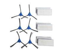 Bebykilemi Accessori di ricambio per robot aspirapolvere per spazzole laterali R3500 R650 R600 R700 C800 D900 filtri compatibili con Goovi DEENKEE DK600 12 pezzi