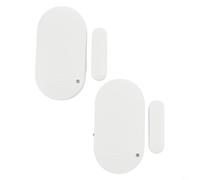 Bebykilemi Allarme antifurto da 130 dB per porte e finestre con sensore ad alta sensibilità gamma di rilevamento 8-15 mm, funzionamento a batteria LR44 lungo, alloggiamento in ABS per casa e ufficio