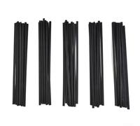 Bebykilemi Bacchette per saldatura in PP per riparazione plastica, 50 pezzi, colore nero, lunghezza 200 mm, compatibili con paraurti auto, finiture automobilistiche, batteria