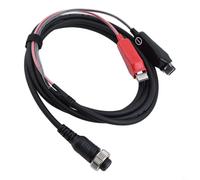 Bebykilemi Cavo elettrico di alimentazione per mulinello Daiwa 500/800MJ, 2 pin in rame PVC, cavo per mulinello da pesca, resistente in acqua salata in acque profonde, 150/200/250 cm (500 MJ 2,5 m)