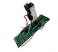 Bebykilemi Circuito di protezione PCB batteria agli ioni di litio da 18 V per utensili P108 RB18L40, verde 11 x 4 x 2,3 cm, scheda di ricarica in resina metallica
