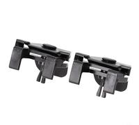 Bebykilemi Clip di fissaggio per paraurti anteriore per auto dal 2007 al 2013, clip di fissaggio rivetto di fissaggio compatibile con, attacco parafango in plastica nera (10 pezzi (2 pezzi)