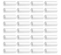 Bebykilemi Clip per tubi in PVC e metallo, confezione da 32 morsetti bianchi a scatto compatibili con telai di diametro 12,7 mm/19 mm/25,4 mm/38 mm, per serre, fila