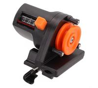 Bebykilemi Contatore di profondità della lenza da pesca 0-999 m misuratore di lunghezza metrica per canna da pesca Downrigger attrezzatura per acqua salata ABS Clip On Line Meter Reader nero arancione