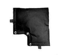 Bebykilemi Copertura isolante per tubo del rubinetto con struttura a cinque strati, tra cui tessuto impermeabile e isolamento in cotone per evitare il congelamento per prevenire il riflusso (nero)