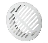 Bebykilemi Copertura rotonda dello scarico del pavimento in acciaio inossidabile per il balcone e il giardino Uso soluzione di drenaggio di grande spostamento (Ø90mm)