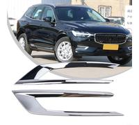Bebykilemi Cornice ABS Cromata Fari Antinebbia Auto 2 Cornice ABS Cromata | Materiale plastico per duro, finitura argento, anti-, set da due , durata nel tempo