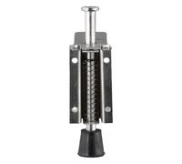Bebykilemi Fermaporta a pedale in acciaio inox, limitatore per pavimento (140 mm)