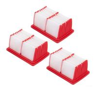 Bebykilemi Filtro di ricambio per aspirapolvere GDE12 GDE18V-12 GDE18V-16 GDE28D HEPA carta filtro bianco compatibile (confezione da 3)
