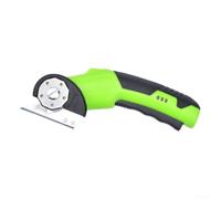 Bebykilemi Forbici elettriche per tessuti, taglierino rotante senza fili, con ricarica di tipo C, per progetti di artigianato in pelle, cartone, utensili da taglio professionali (altro)