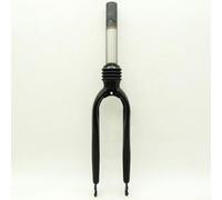 Bebykilemi Forcella anteriore per bicicletta pieghevole da 20 pollici, tubo centrale ammortizzante da 28,6 mm, compatibile con freno C V in lega di alluminio, freno a disco B, supporto per bici
