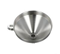 Bebykilemi Imbuto in acciaio inox per uso in cucina con comodo manico, in metallo per trasferire liquidi e merci secche fini in bottiglie, barattoli o contenitori (XL)