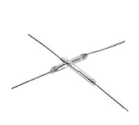 Bebykilemi Interruttore a induzione magnetico Reed 2 x 14 mm tipo normalmente aperto, confezione da 10 per progetti IoT con tensione di commutazione 100 VDC e potenza nominale di 10 W