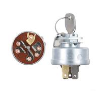 Bebykilemi Interruttore di avviamento con chiavi Terminale Ignitor Starter Switch Kit 5 Spade Terminal Design per trattore tosaerba 725-0267A