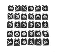 Bebykilemi Kit di 30 diaframma di misurazione del carburatore per modelli 95-526-9 e 95-526-9-8, realizzato in ferro e materiale plastico, colore nero, dimensioni 28 x 33 mm,