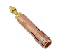 Bebykilemi Mandrino pinza per perno di scarico condensatore, 4305 mm, compatibile con /m5/m6/m8 Texture rame Pack saldatura lunghezza 1 borchie (M8)