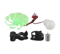 Bebykilemi Mini motore generatore a turbina eolica con lame Kit fai da te Energia alternativa DC Power System Uscita 0.-22V ABS Progetto Scienze Educative