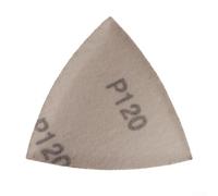 Bebykilemi Per dischi abrasivi 80 mm x 80 mm ciascuno 80 mm 30 set oscillante con 5 X di 40 o 60 o 80 o 100 o 120 o 240 grana ossido di alluminio gancio più anello triangolo pezzi Multitool Compat