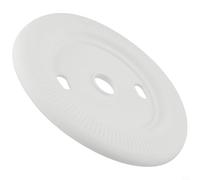Bebykilemi Piastra protettiva da parete per termostato Nest Learning, kit di finiture in silicone per termostato, 125 x 125 mm, compatibile con i modelli di termostato Nest, colore: bianco