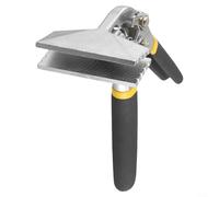 Bebykilemi Pinze piegatubi per lamiera, 80 mm/150 mm, manico dritto o a gomito, strumento di crimpatura manuale con ganasce in acciaio al cromo vanadio e impugnatura antiscivolo per precisione (B)
