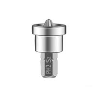 Bebykilemi Punta magnetica per localizzazione di viti per cartongesso e cartongesso, punta per cacciavite in lega di acciaio da 50 mm, con testa a croce, compatibile con trapani manuali, senza fili (A