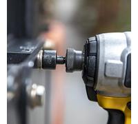 Bebykilemi Set di punte per cacciavite a bussola esagonale con punte per cacciavite, gambo da 1/4 di pollice per trapani a batteria, acciaio al cromo vanadio, sabbiato e trattato termicamente, per