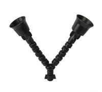 Bebykilemi Spruzzatore di atomizzazione a doppia testa con nebulizzatore regolabile e spray antivento per irrigazione del giardino e irrigazione del frutteto, connessione filettata da 14 mm