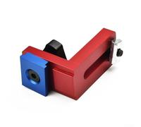 Bebykilemi Staffa in lega di alluminio Mitra Ttrack Avere Scorrevole Rosso Stop per 30/45 Tslot Utensili per la lavorazione del legno Track (2 # 30)