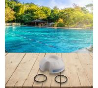 Bebykilemi Tappo per la pulizia delle cellule del sale da piscina con anello O-For per Hayward e IntelliChlor Acid Washing Kit di ricambio