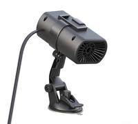 Bebykilemi Termoventilatore portatile per auto, 12 V, 200 W, con ventola regolabile, flusso d'aria multi-angolo in ABS e dispositivo di sbrinamento per auto per l'inverno (modello ordinario
