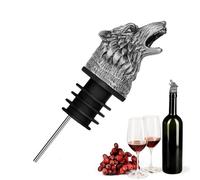 Bec Verseur À Tête De Loup En De Zinc, Verseuse Et Guide Pour Vin Spiritueux | Accessoire Décantation, Élégant Pratique Service Boissons