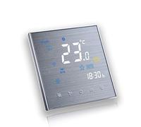 BecaSmart 3000 Serie Termostato Programmabile Due Tubi per Climatizzatore Ventilconvettore con Connessione WiFi per Supporto Intelligent Voice (Due tubi, Spazzolato SS(WIFI))