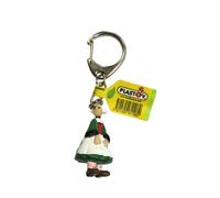 BECASSINE FIGURA PORTACHIAVI 4cm Moschettone RARA PLASTOY FRANCIA Originale