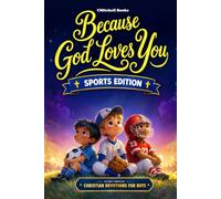 Because God Loves You: Inspiring Christian Stories Sports Edition:: With Engaging Educational Life Lessons & Missions that Build Character, Courage, & Confidence for Boys (Ages 6 and Up)