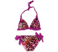 Becca Costumi Da Bagno Donna Stampati Reversibili 2 Pezzi, Viola, Piccolo