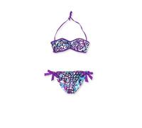 Becca Costumi Da Bagno Stampati Push Up 2 Pezzi, Viola, Media