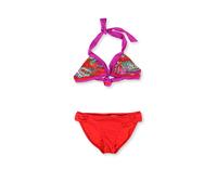 Becca Donna Paisley Slip 2 Pezzo Bikini, Rosso, M