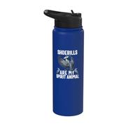 Becco a scarpa Cicogna Uccello Cicogna becco scarpa Donna Uomo Whaleheads Stainless Steel Insulated Water Bottle