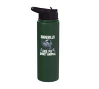 Becco a scarpa Cicogna Uccello Cicogna becco scarpa Donna Uomo Whaleheads Stainless Steel Insulated Water Bottle