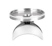 Beccucci con manico per espresso, adattatore per caffè da 54 mm, accessorio per macchina per la birra, strumento di flusso per bevande, beccuccio per filtrare il caffè, beccuccio deviatore per adulti