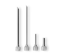 Beccucci iniettori acciaio inox professionale Isi set 4 pz