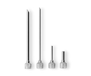 Beccucci iniettori acciaio inox professionale Isi set 4 pz