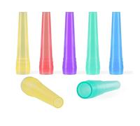 Beccucci Monouso Lunghi per Bocchino Narghilè - Kitosun Accessori per Narghilè 100 Beccucci Igienici Monouso in Plastica è Imbustato Individualmente Miscela Colori Adatto a Quasi Bocchini Tubo Shisha