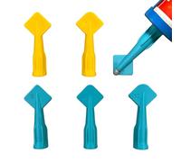 Beccucci Ugelli Silicone - Strumento compatto da riparazioni domestiche - Testa Colla Calafataggio - Per Lavello Finestra Porta Vasca Bagno Interno Tetto Camera Da Cucina