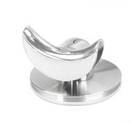Beccuccio a doppio flusso per espresso, 54 mm, per uso versatile, doppio | Progettazione senza fondo, controllo visivo dell'estrazione, acciaio inossidabile, dimensione di 54mm, manutenzione facile