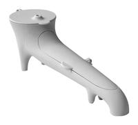 Beccuccio acqua per macchina da caffè - imbuto in silicone di qualità alimentare, ampia apertura di tubi grandi, struttura flessibile resistente al calore, design semplice di fissaggio | imbuto di