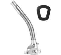 Beccuccio benzina metallo, travasatore taniche 5-20L, guarnizioni sicurezza