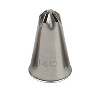 Beccuccio cornetto fiore 140 in acciaio inox Ø1,8 x 3,2 cm